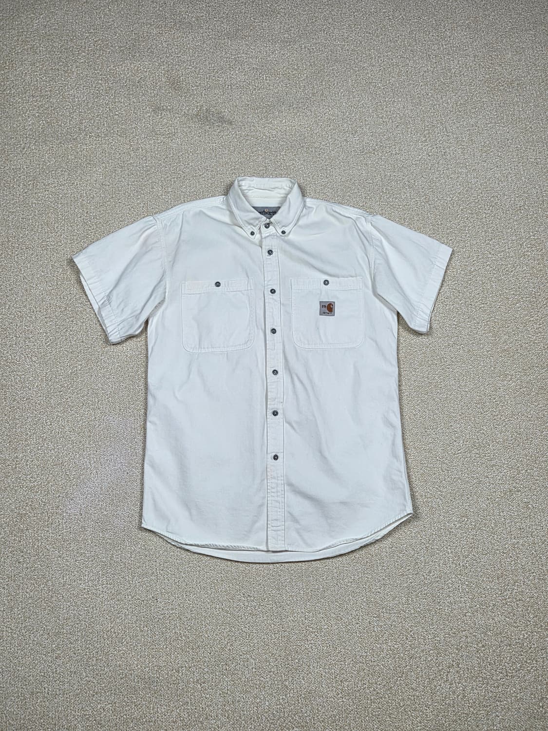 [칼하트] FR 코튼 반팔 워크셔츠 | S00143 상품이미지1