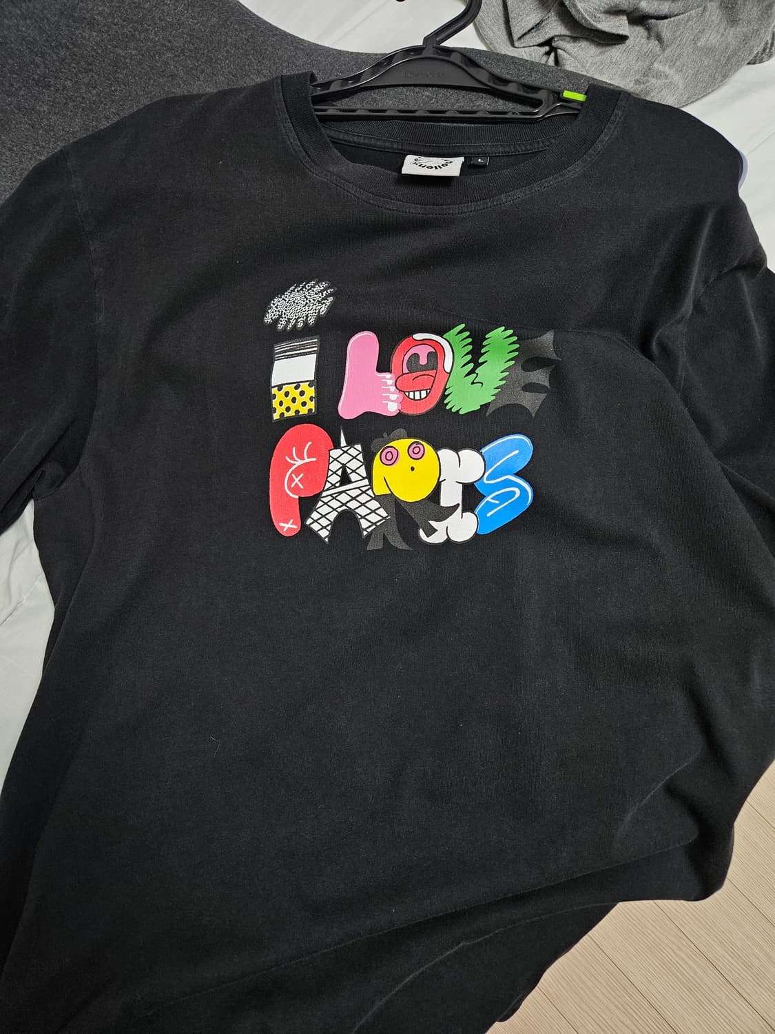 까르네볼렌테 I LOVE PARIS 반팔 L 상품이미지2