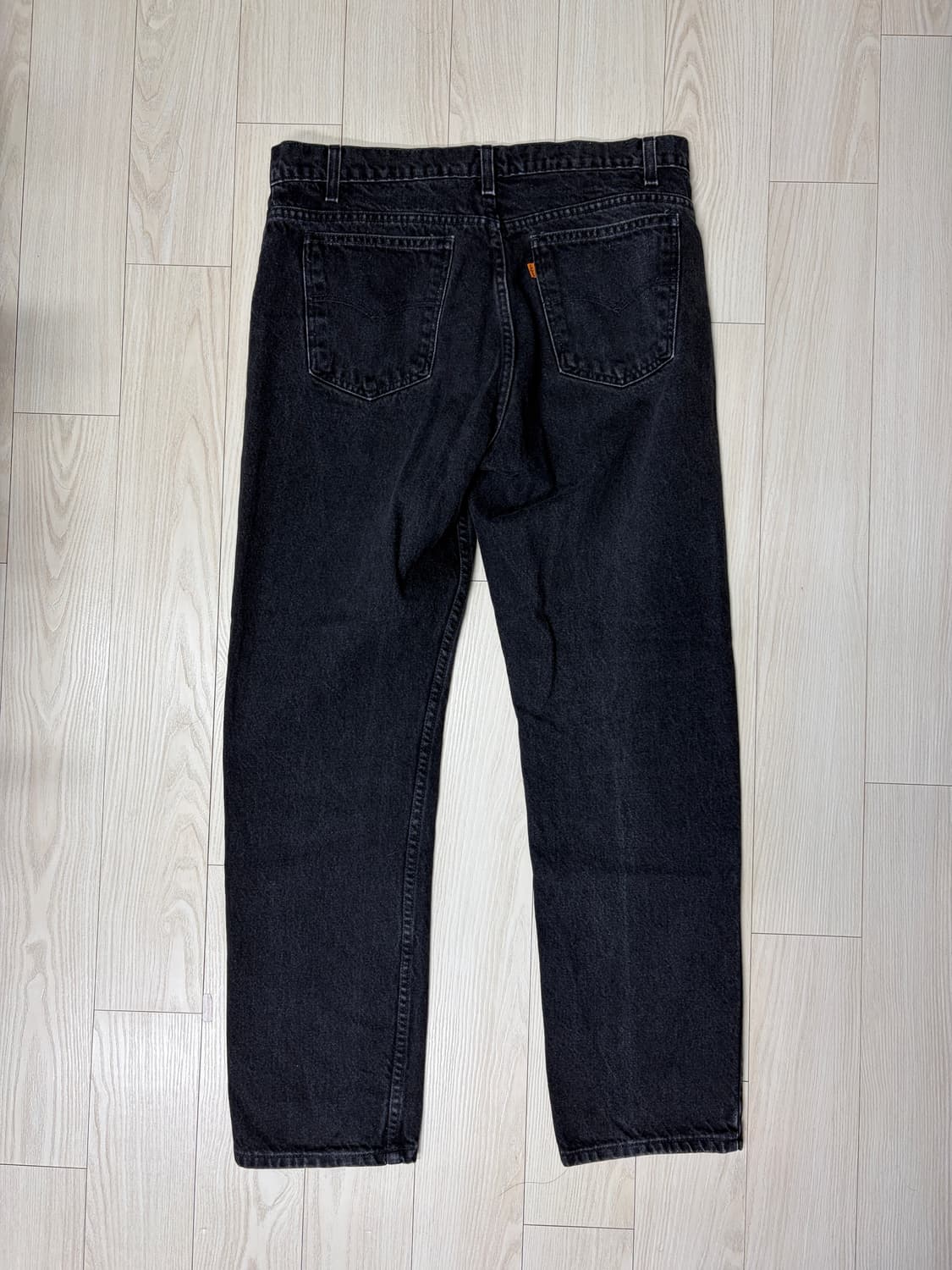리바이스 90s 505 블랙 오렌지 탭 Made in Usa 상품이미지2