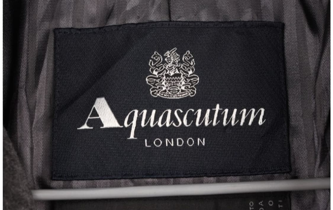 아쿠아스큐텀 울 100 코트 상품이미지3