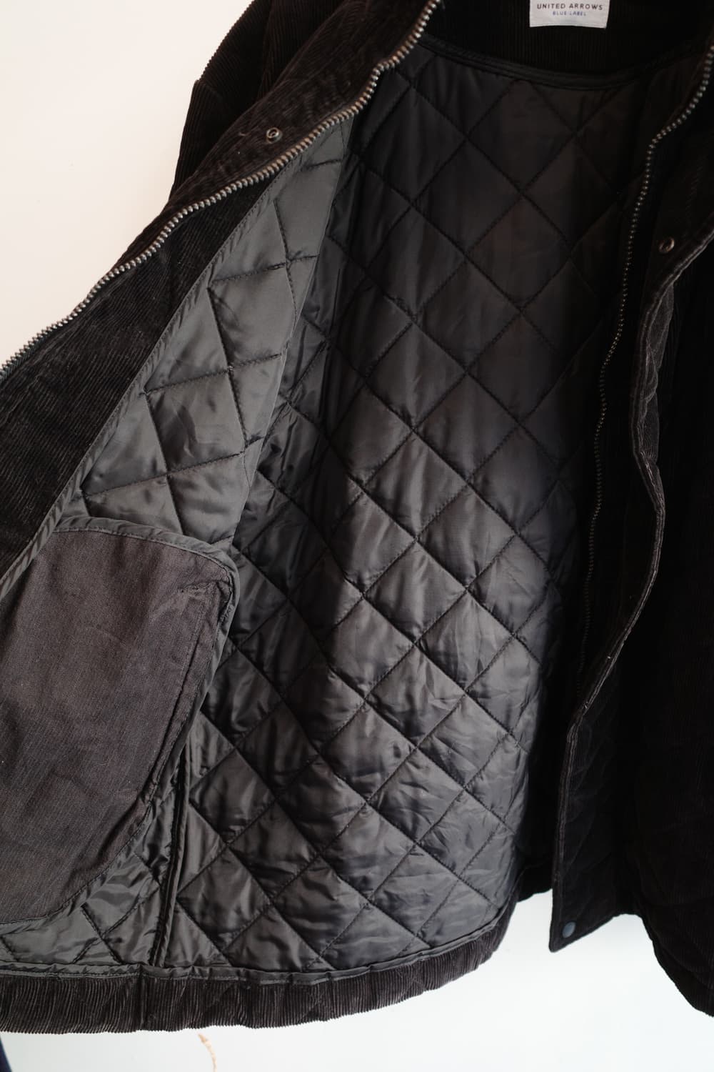 UNITED ARROWS 유나이티드 애로우즈 코듀로이 퀼팅점퍼 상품이미지6