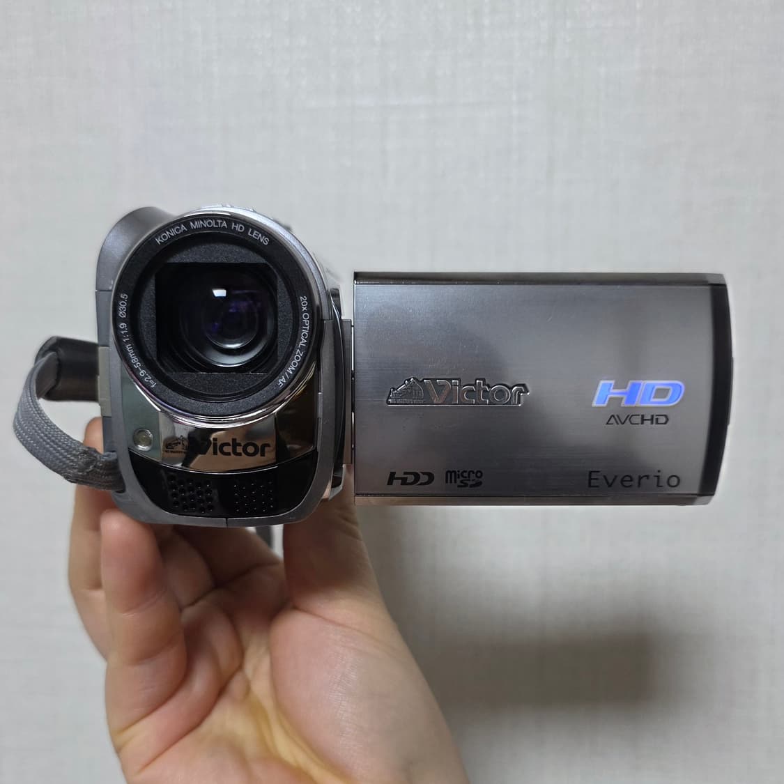 JVC GZ-HD300/미품/풀박스/실버컬러 상품이미지3