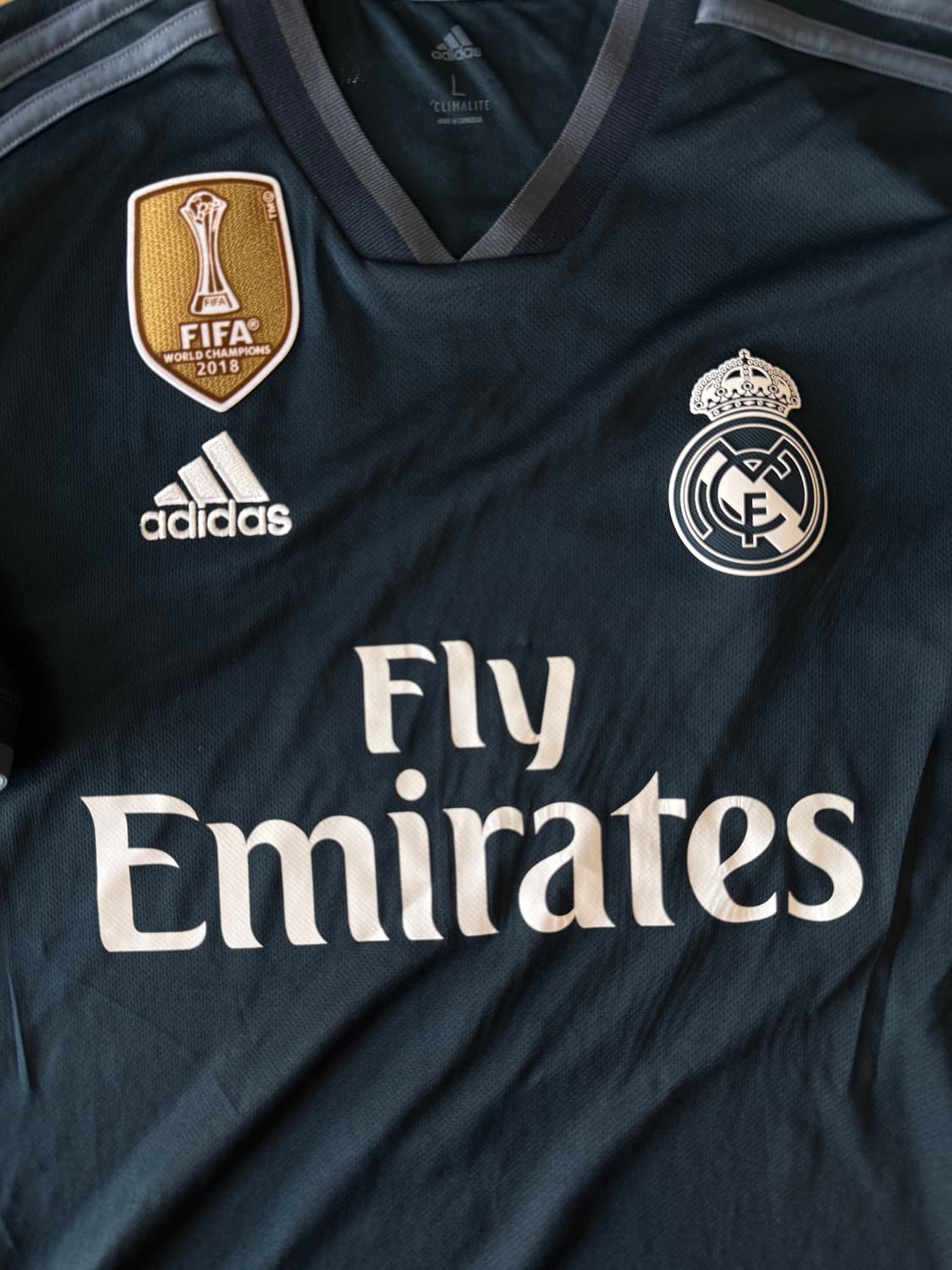 [L/100]18-19 레알 마드리드 어웨이 벤제마 CG0584 상품이미지3