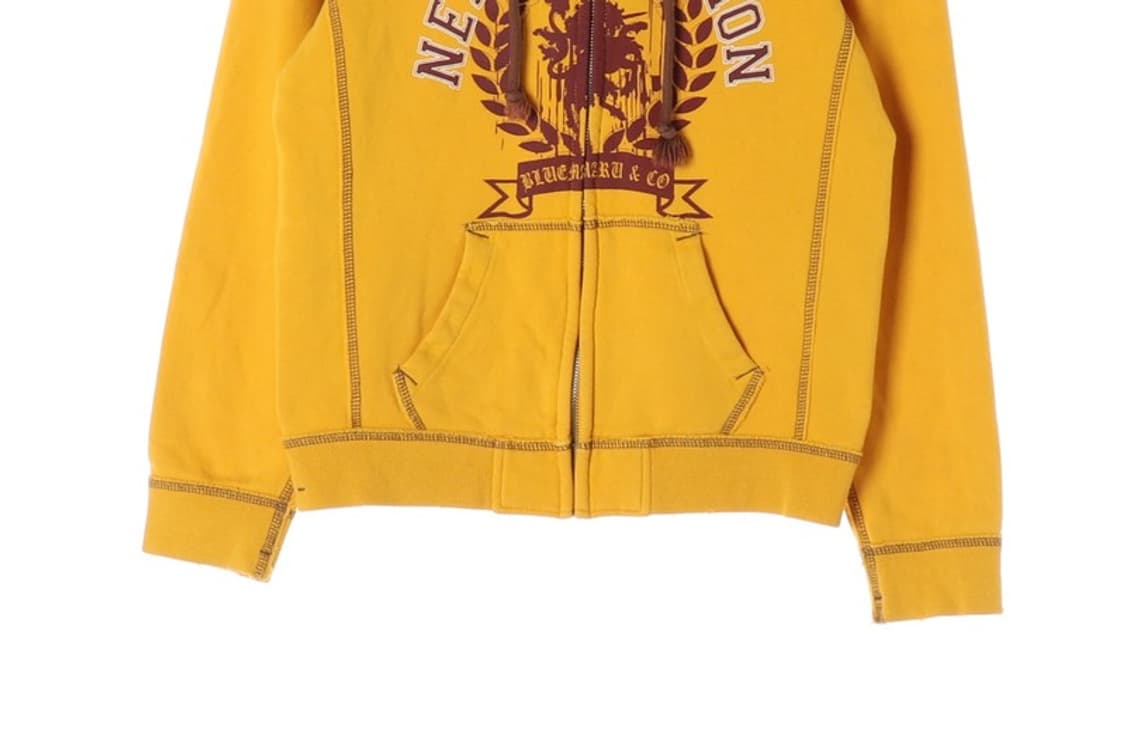 BLUEMARU&CO AND DENIM 후드집업 S 상품이미지5