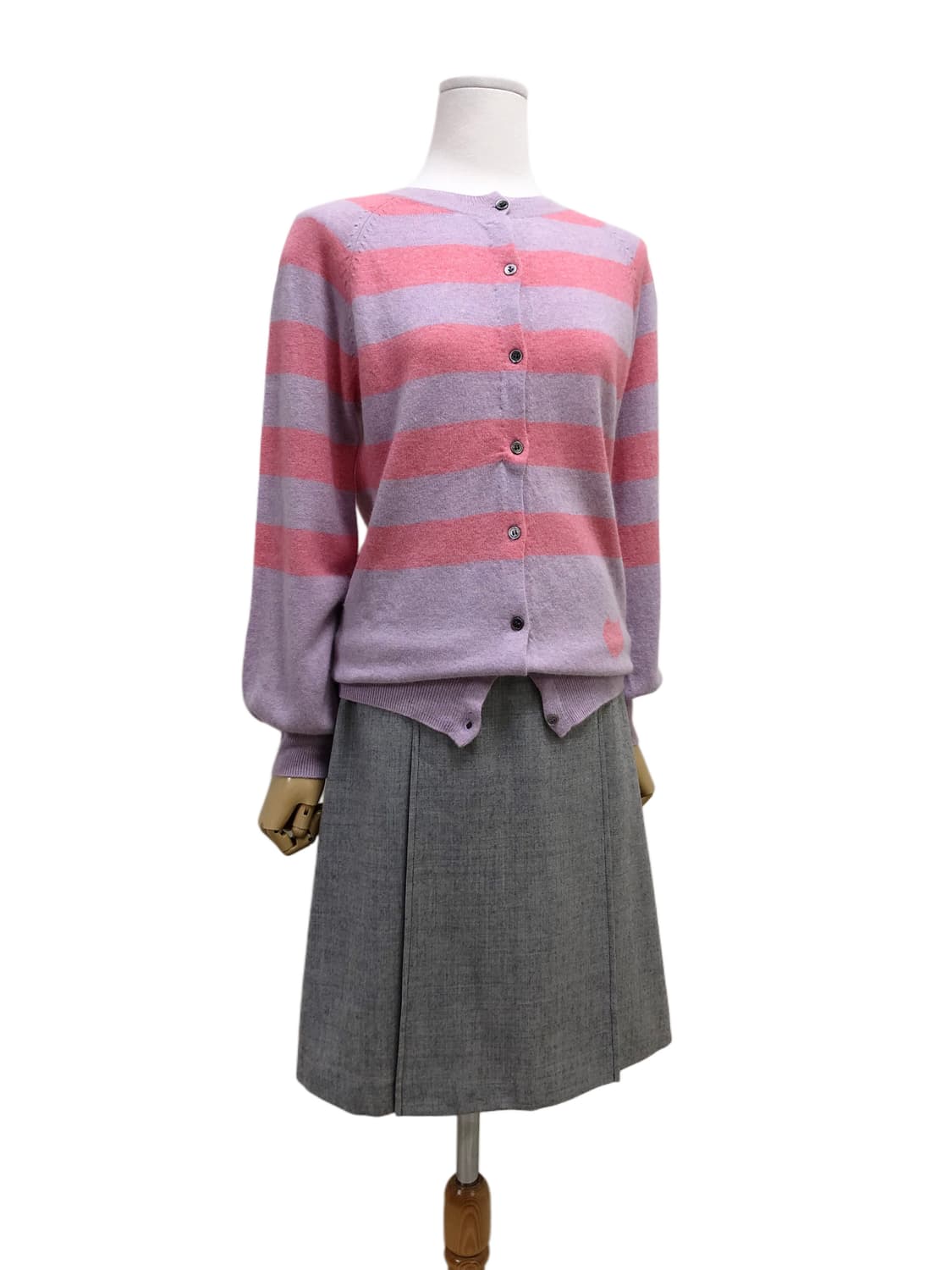 츠모리치사토 스트라이프 가디건 상품이미지3