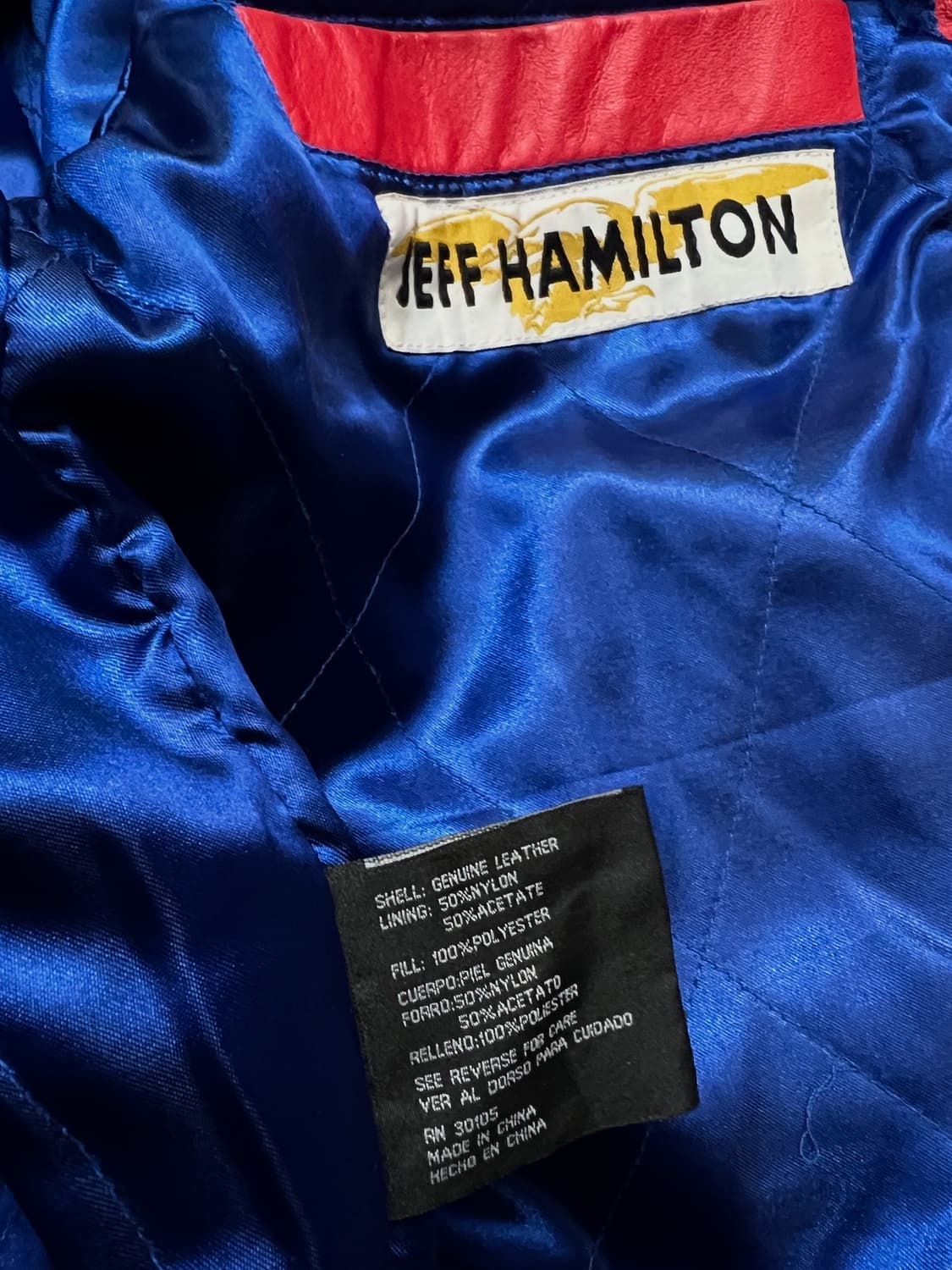 제프해밀턴 듀퐁 가죽자켓 레이싱자켓 상품이미지7