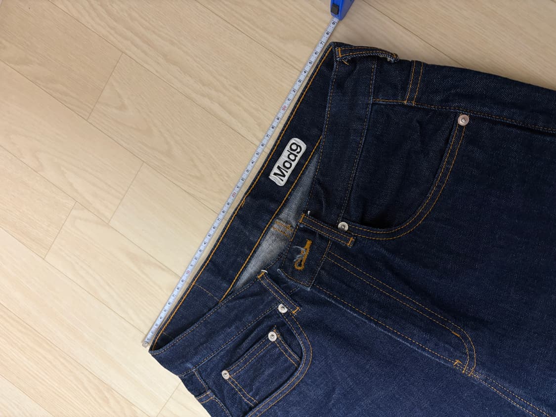 모드나인 인디고 청바지 30 상품이미지3