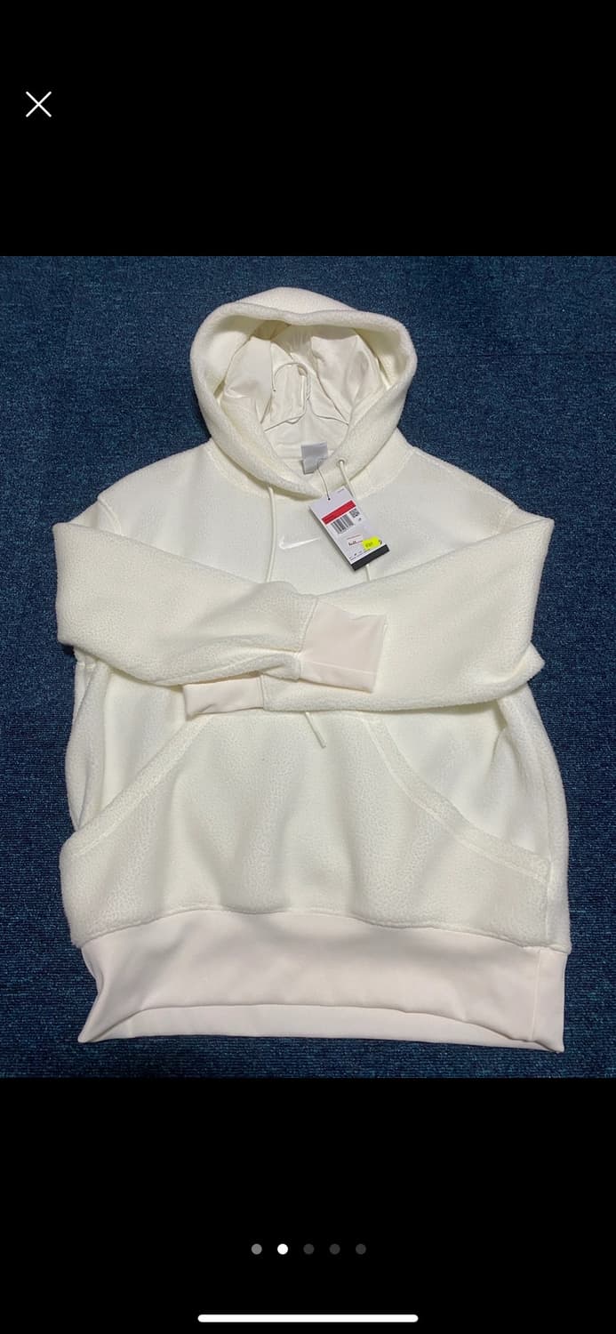 [새상품] 나이키 플러시 풀오버 뽀글이 후드티 DQ6841-133 상품이미지3