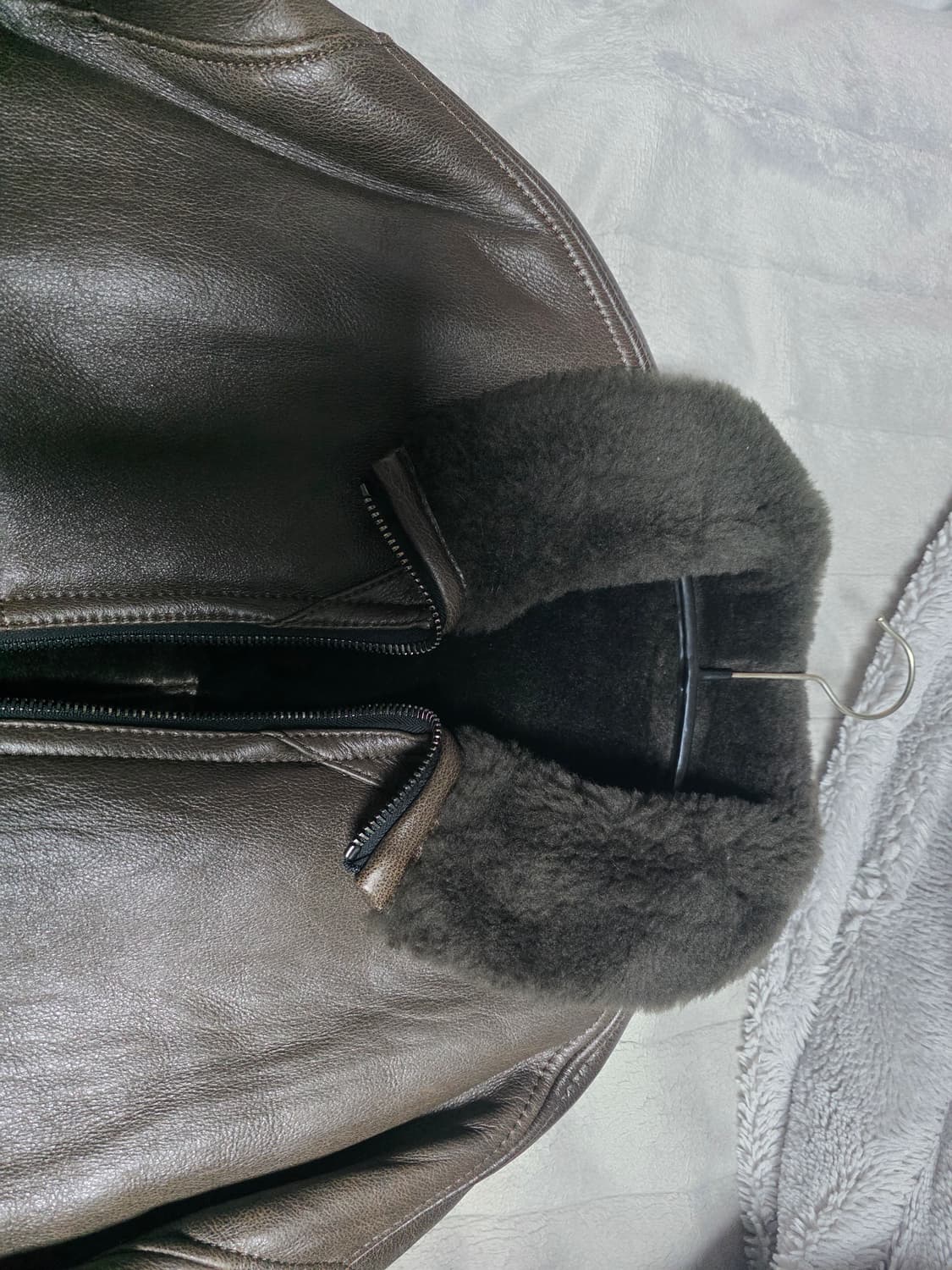 타임옴므 23fw 무스탕 95 상품이미지5