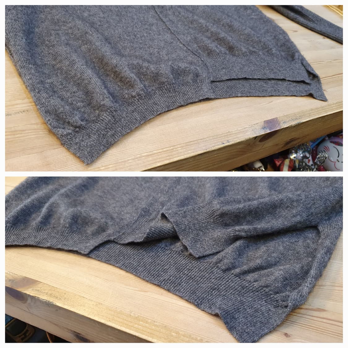 66.Cashmere 라운드니트(그레이)  상품이미지7