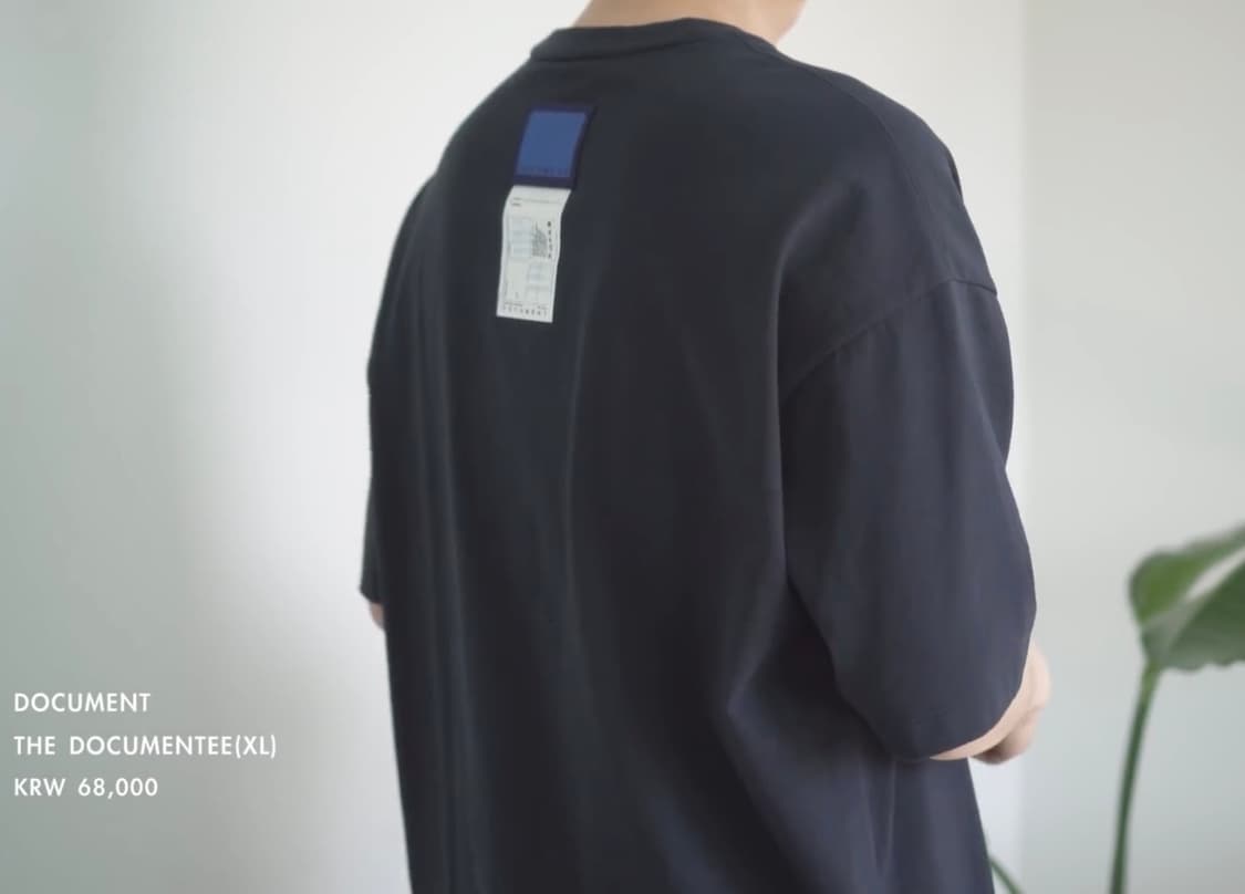 도큐먼트 도큐먼티 문네이비 상품이미지2