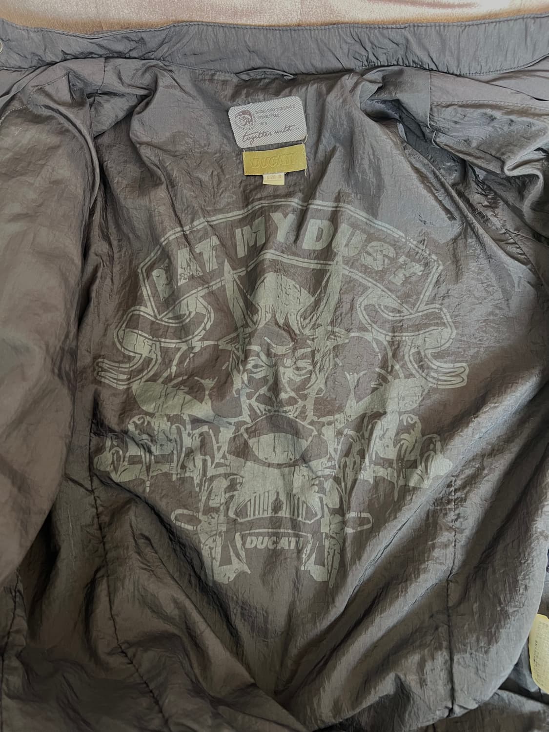디젤x 두카티 DUCATI 남성 블랙 레이싱 바람막이점퍼 바이커자켓 상품이미지6