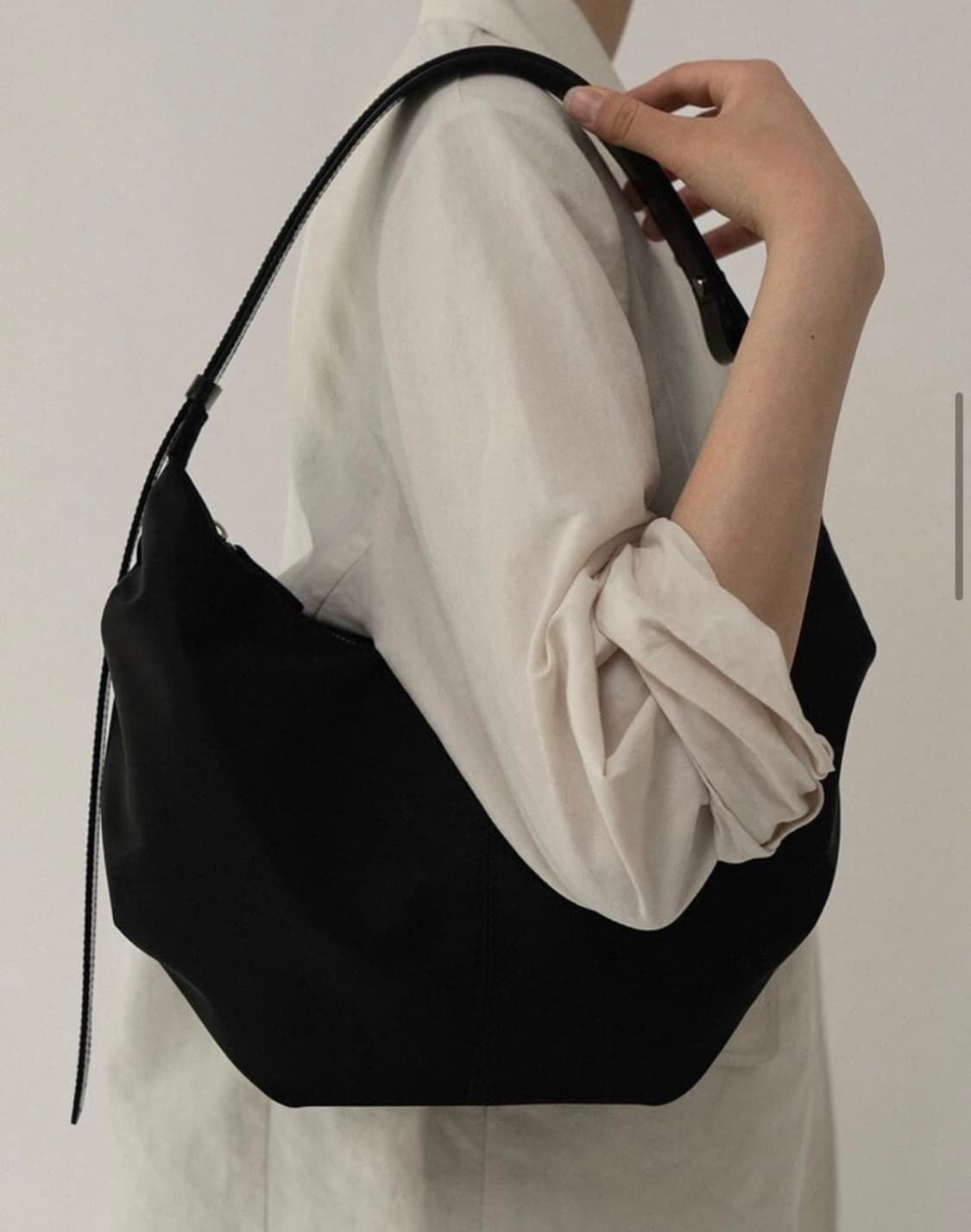 낫띵리튼 나일론백 블랙  상품이미지2