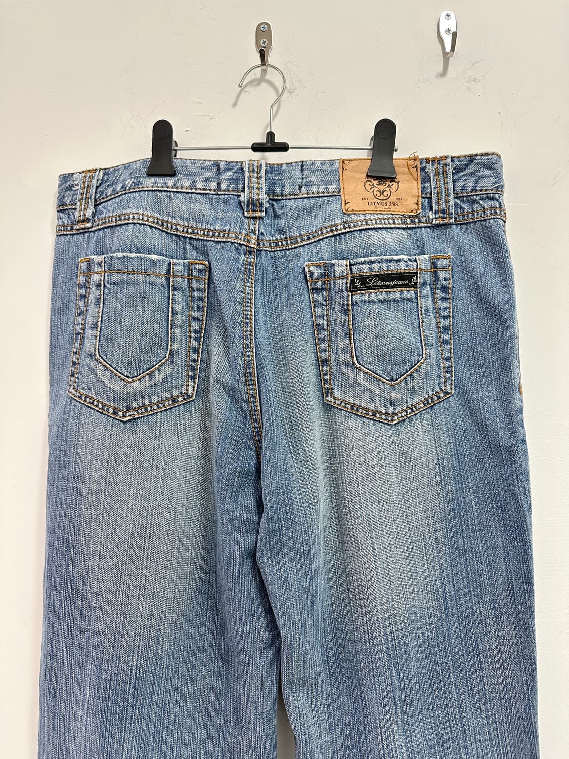 Lts destroyed denim sagging jeans 상품이미지8