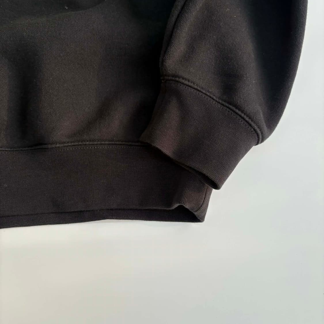 21SS 피어오브갓 에센셜 오버핏 모크넥 풀오버 블랙 맨투맨[M] 상품이미지7
