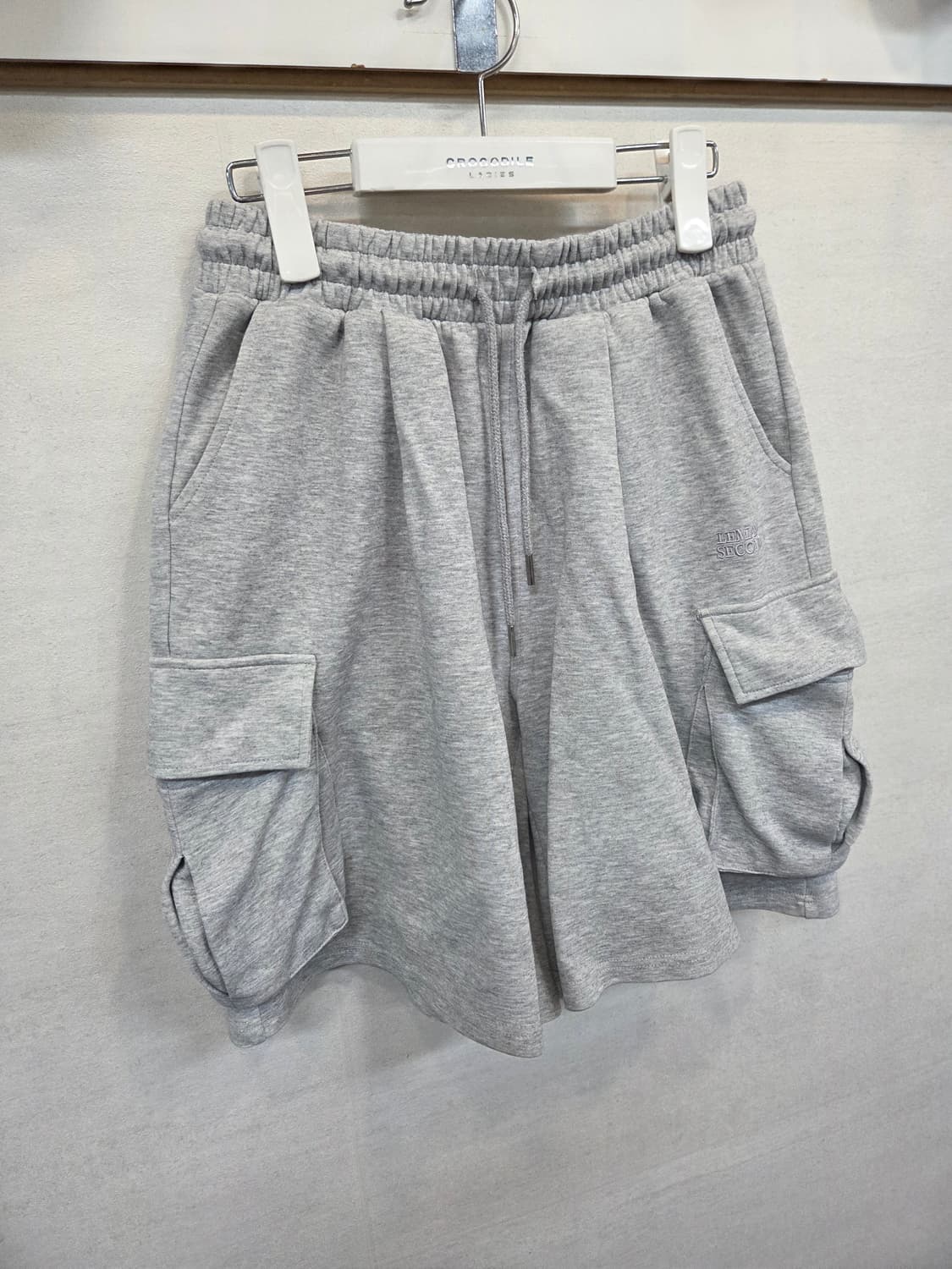리메인세컨드 원턱 스웻 카고반바지 L xl 상품이미지6