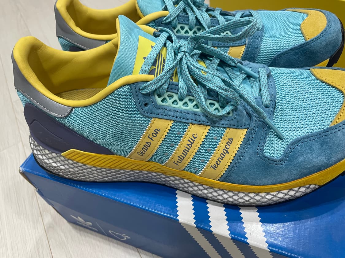 Adidas x Human Made Questar Light Aqua 상품이미지4