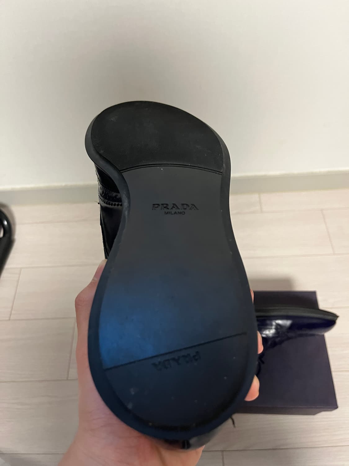 (7uk) 프라다 브로그 더비 상품이미지3