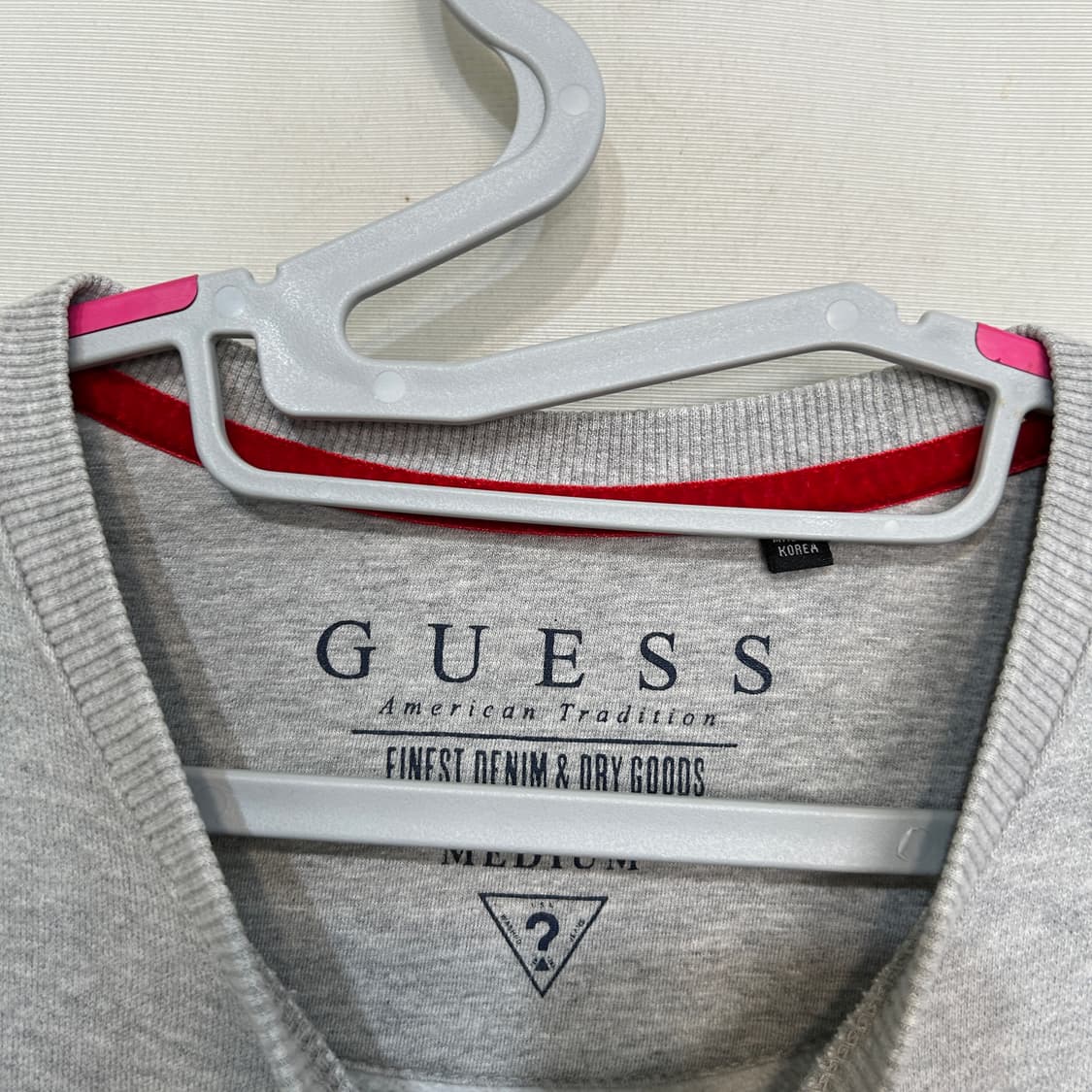 게스 남성 기모 맨투맨 95 상품이미지2