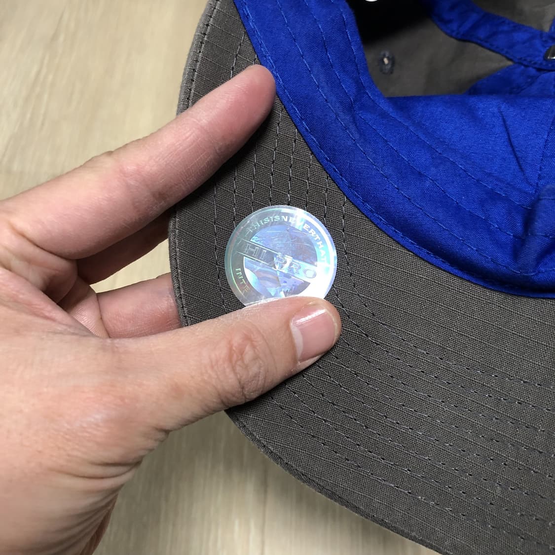 (ONE SIZE) 디스이즈네버댓 립스탑 언더 아치 로고 캡 타우페 상품이미지7