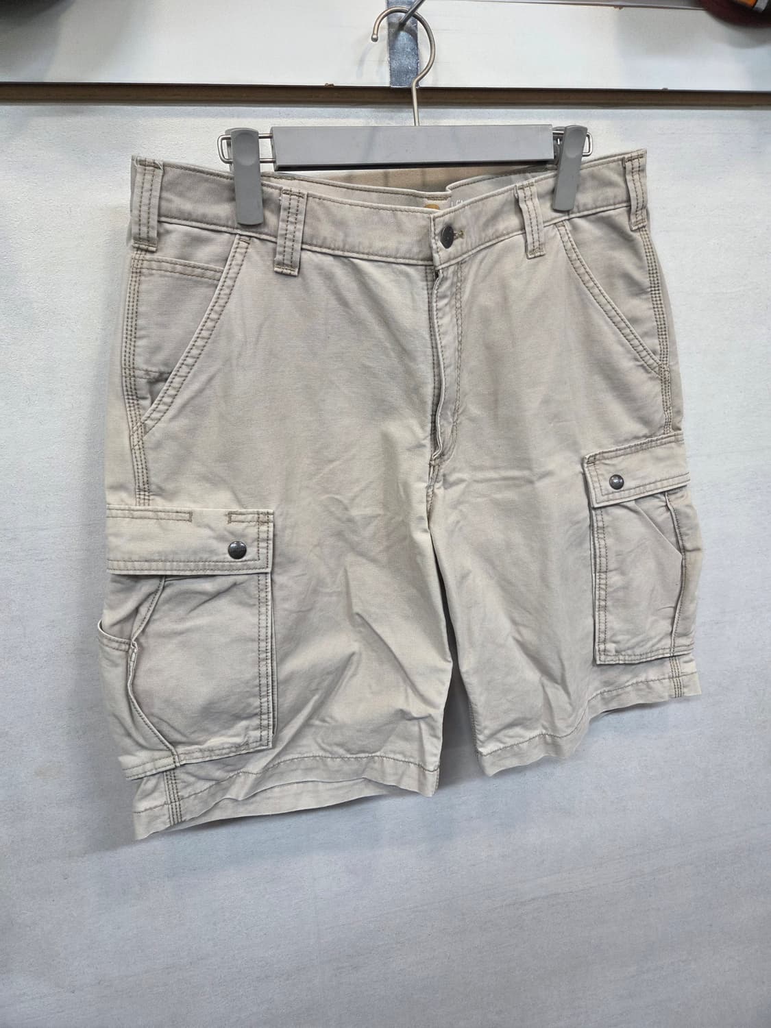 칼하트 릴렉스드핏 코튼 카고반바지 36 상품이미지6