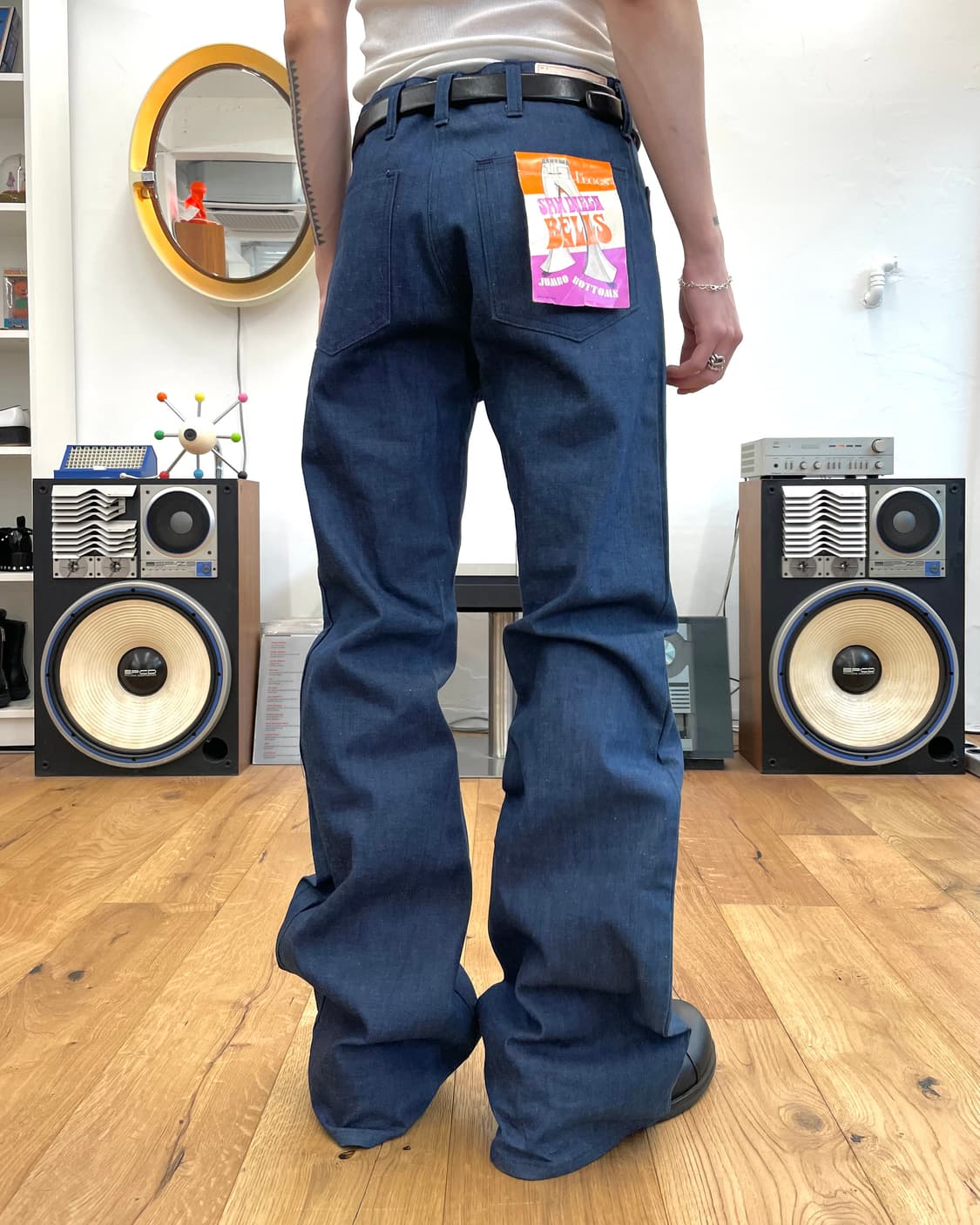 [31] 80s 벨바텀 데님 팬츠 상품이미지3