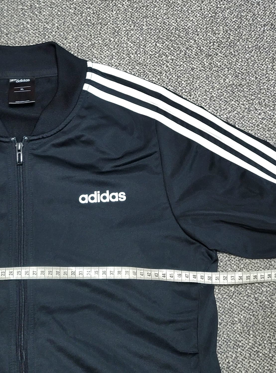 아디다스 삼선 져지 블랙 XL  정사이즈 로   95 -100  적당 상품이미지6