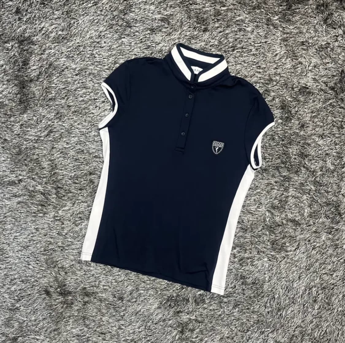 GOLFINO 골피노 여성 골프 카라 반팔 (L) 상품이미지1