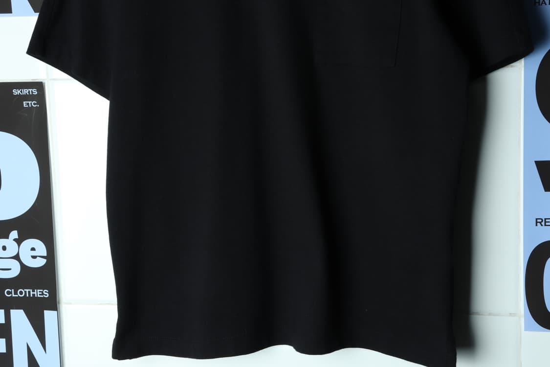 (L-XL) 앤드지 반팔 티셔츠 기능성 폴리 블랙 보들보들-H31870 상품이미지4
