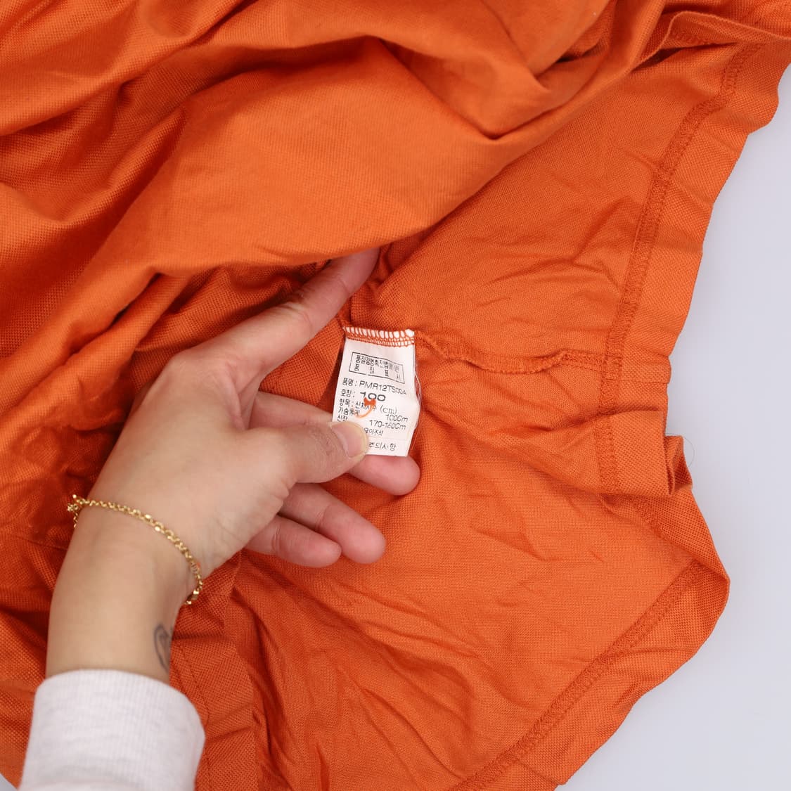 100 핑 반팔 카라 티셔츠 0323H1 상품이미지5