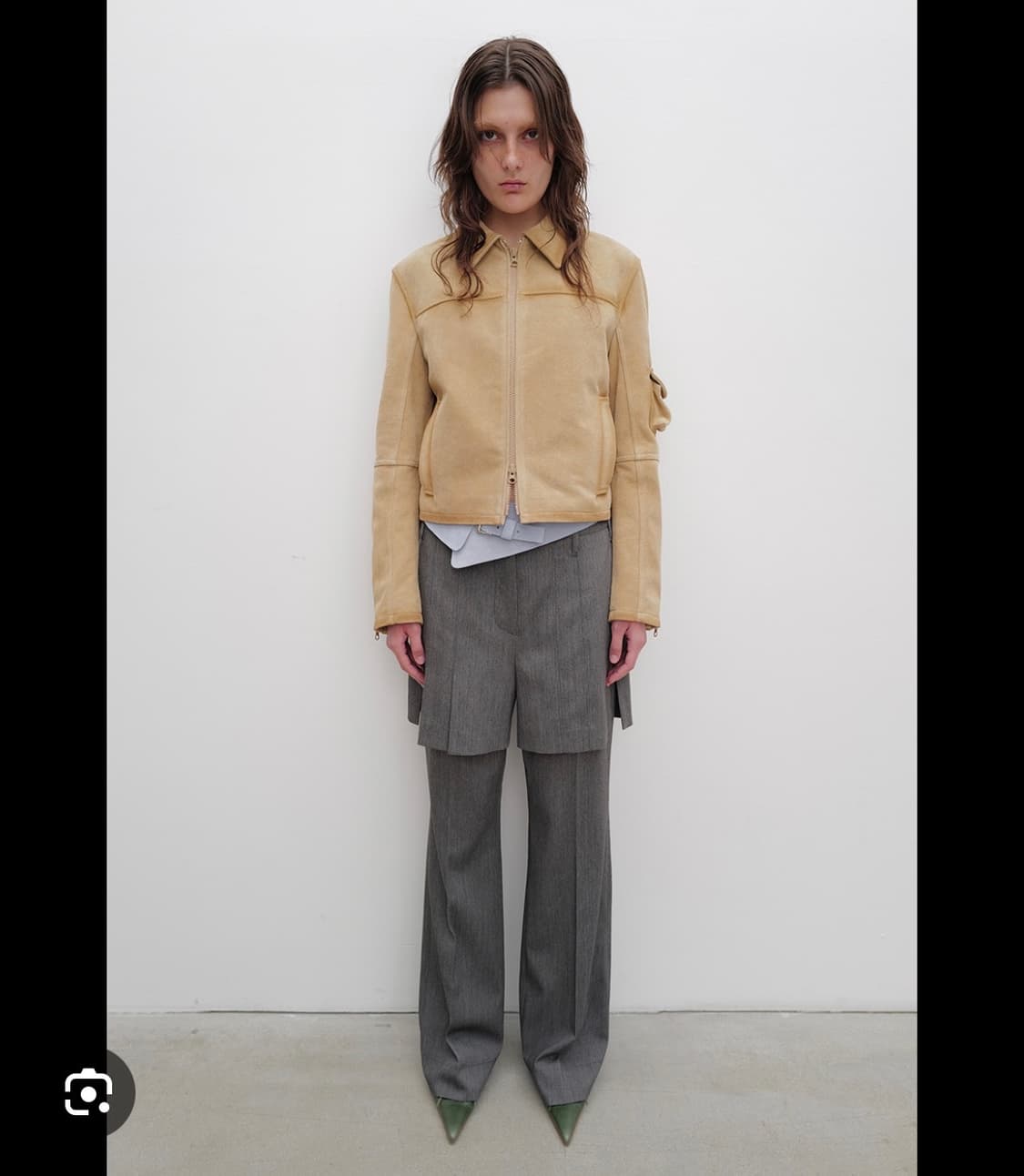 openyy 오버레이 팬츠 그레이 상품이미지1