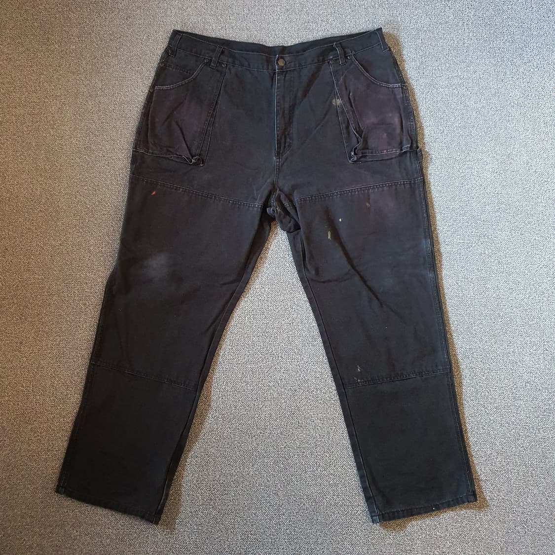 빅사이즈 디키즈 헤비 캔버스 더블니 팬츠 No.59 상품이미지1