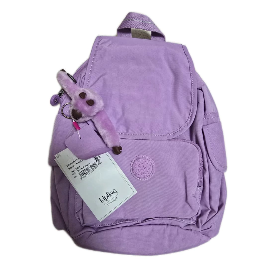 💜키플링 퍼플 연보라 백팩💜 상품이미지1