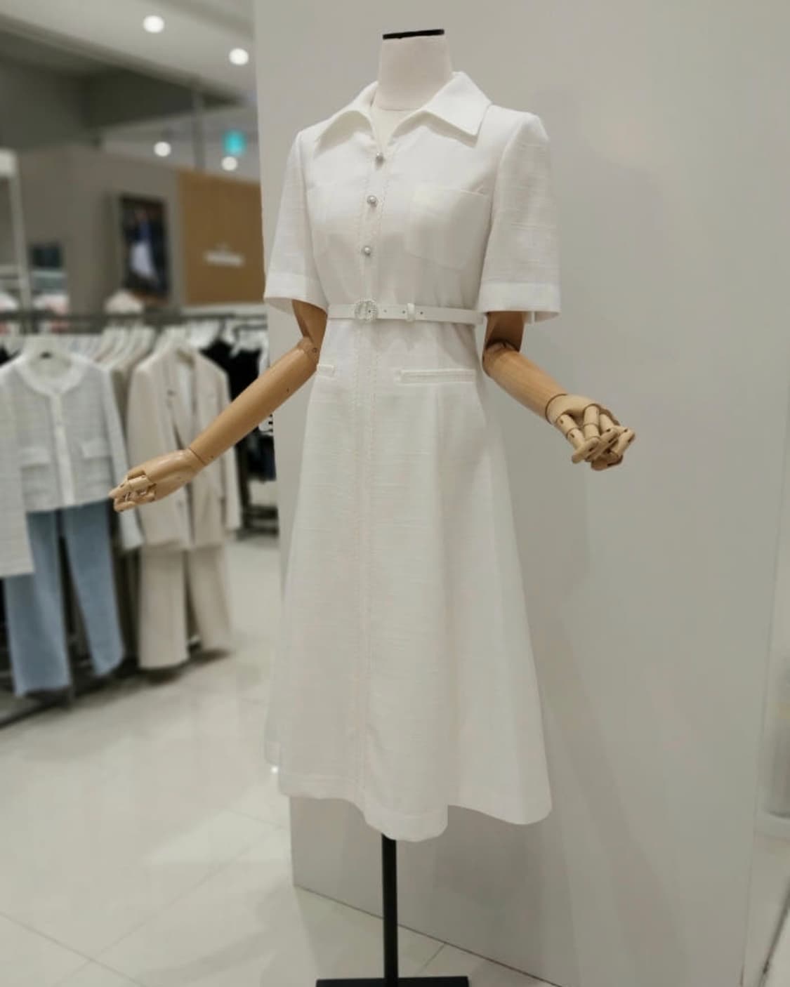 (졸업식, 상견례, 돌잔치룩) 잇미샤 it michaa 벨티드 플레어 원 상품이미지3