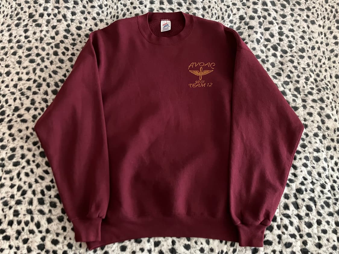 USA 빈티지 90s Jerzees 저지스 50/50 스웻셔츠 XL 러셀 상품이미지2