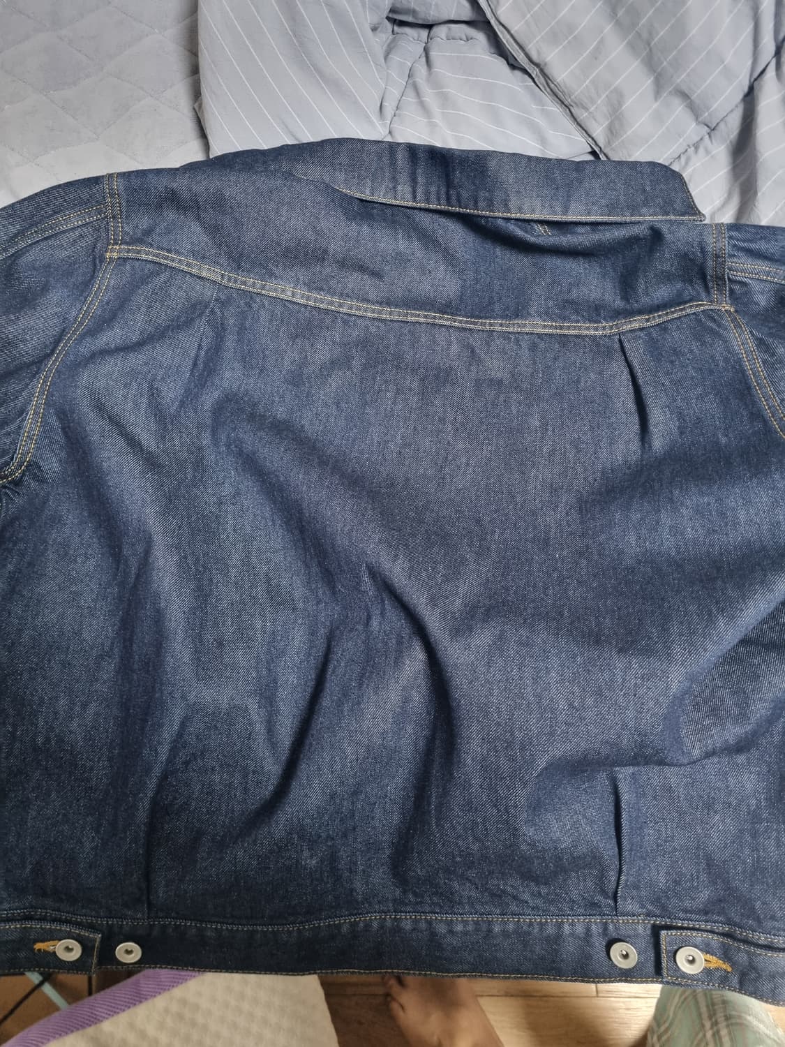 블랭크룸 c.l 데님 자켓 다크 블루 2사이즈 상품이미지3