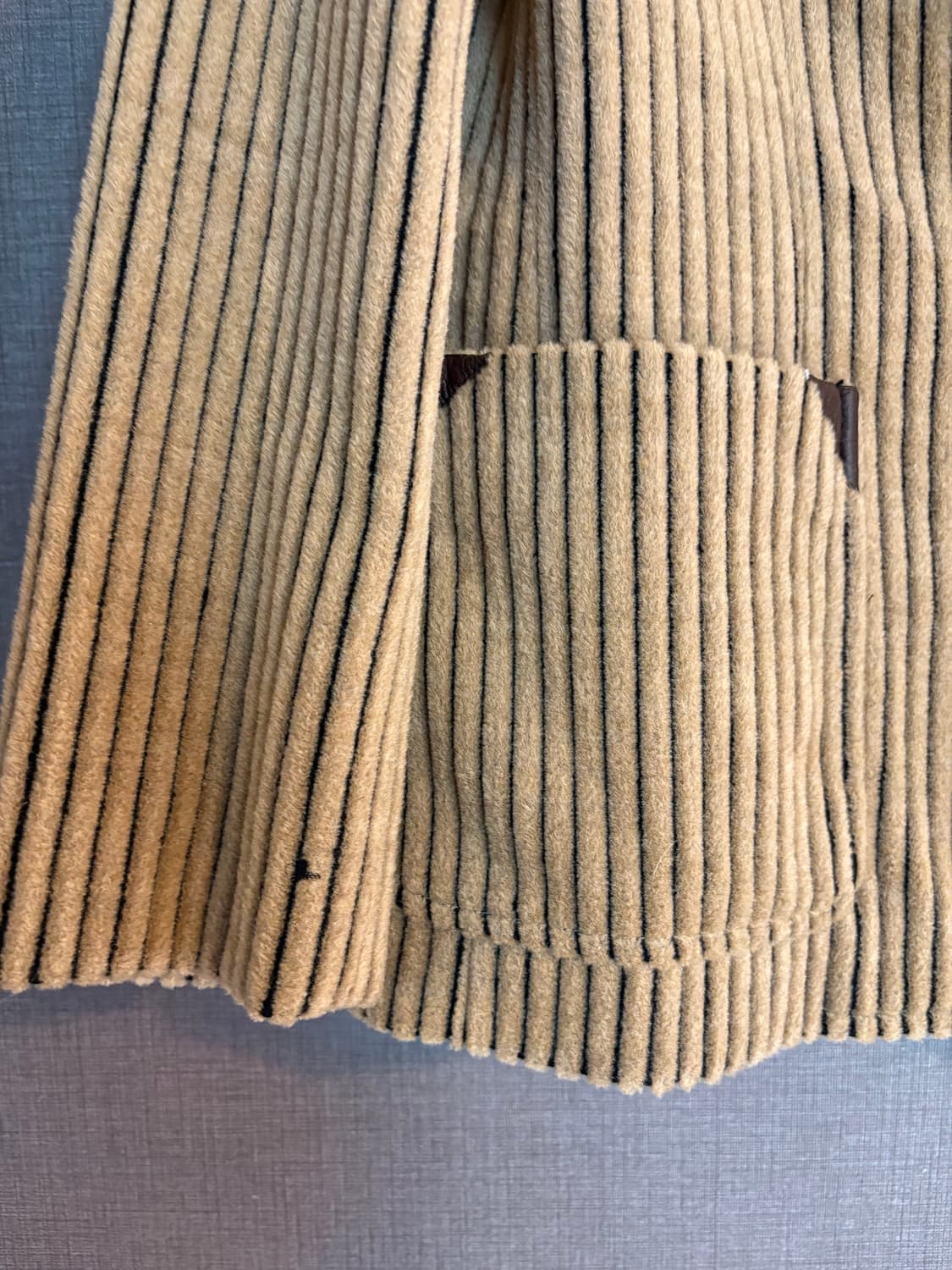 프리움베 골지 자켓 베이지 Japan 상품이미지5