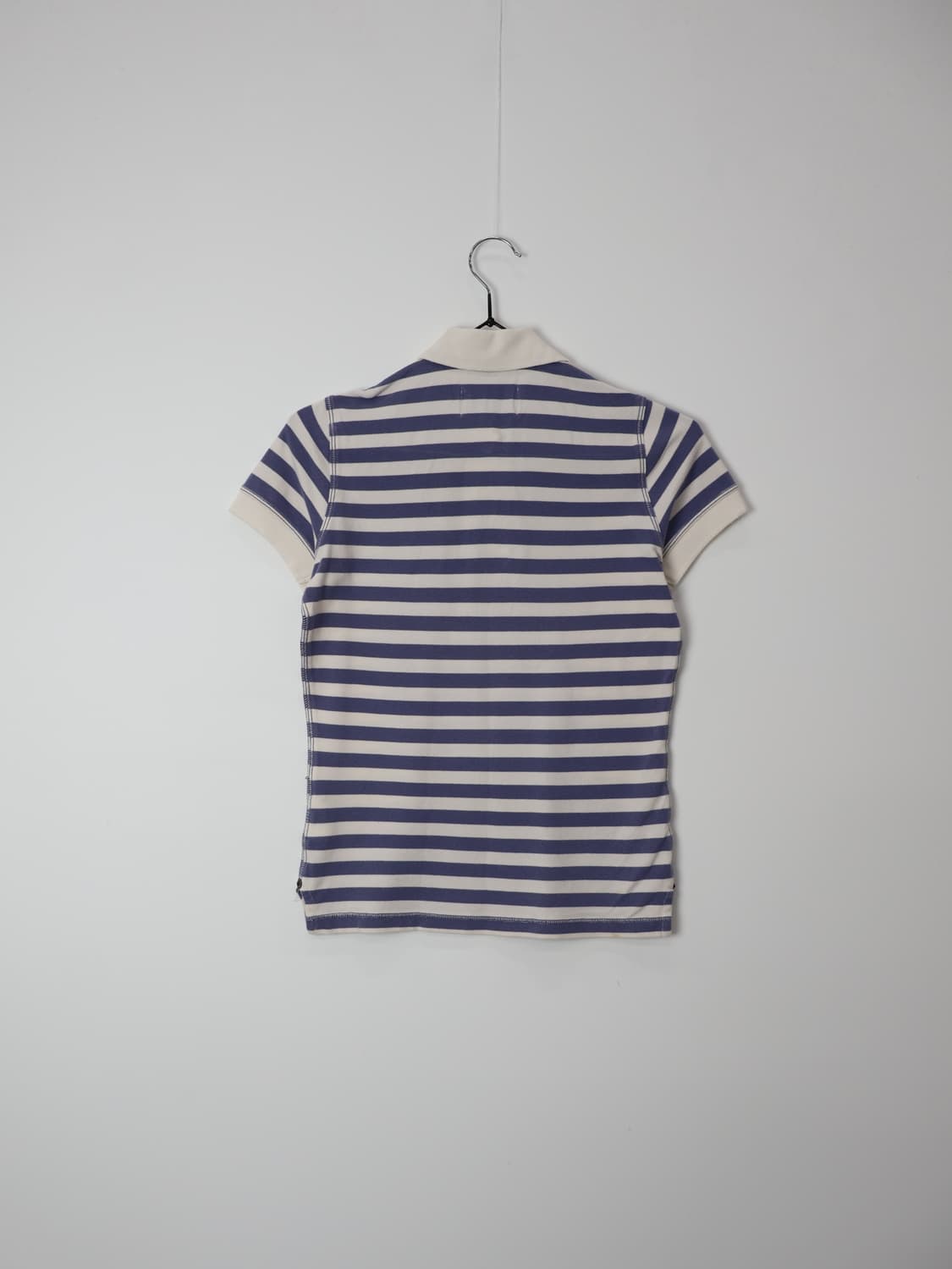 Polo Jeans Blue Stripe Fitted Polo Shirt 상품이미지6