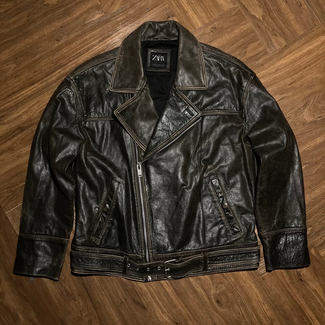 BUFFALO LEATHER RIDER JACKET 상품이미지4