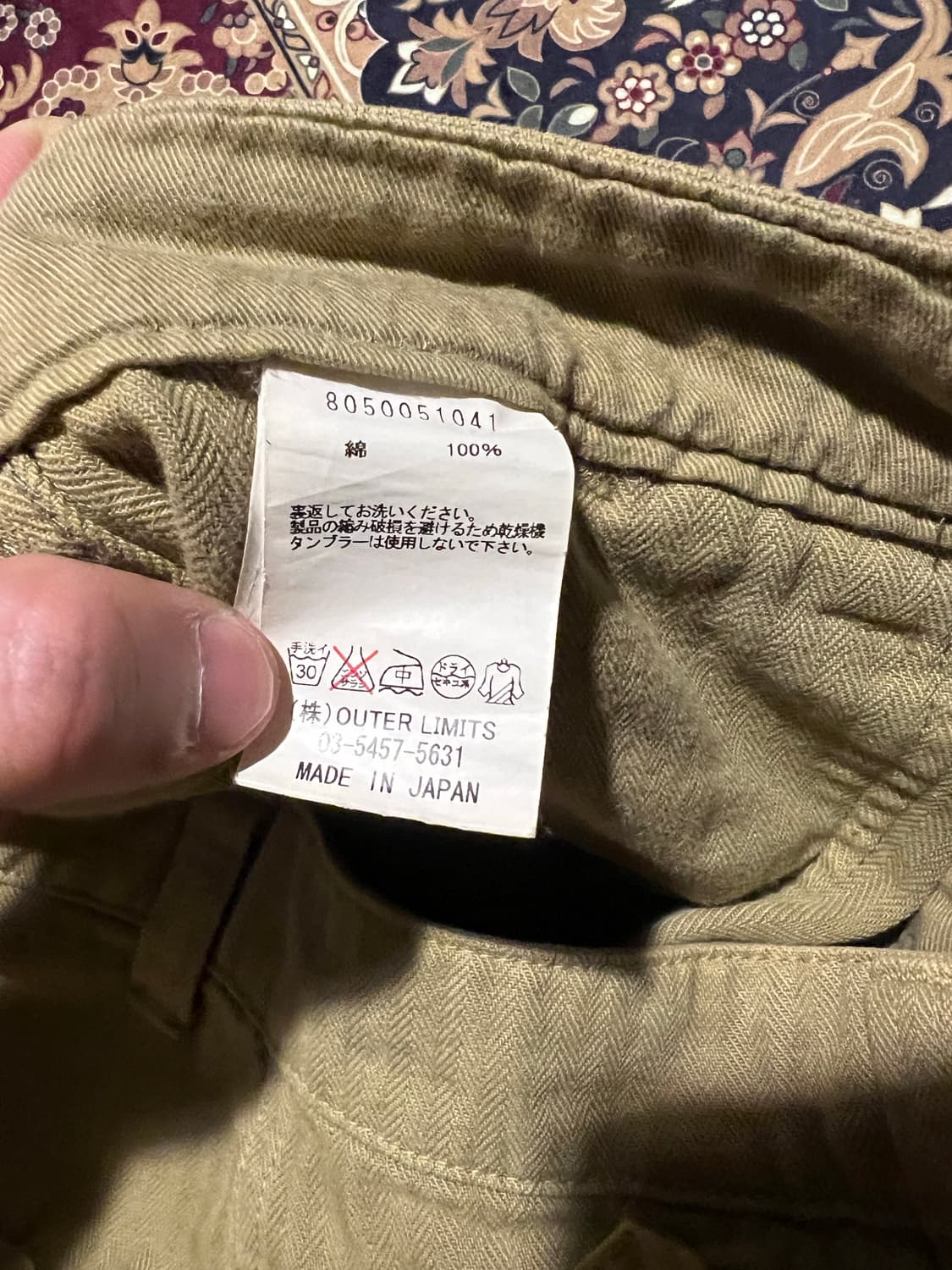 Nigel Cabourn Cotton HBT Shorts 상품이미지3