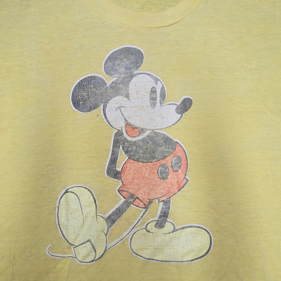 Vintage 70~80s Screen star 오리지널  미키 티셔츠  상품이미지4