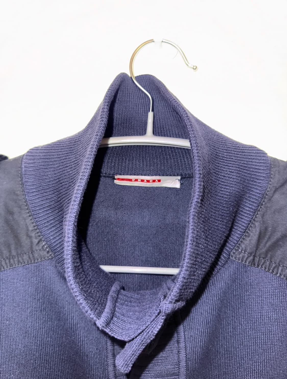 프라다 스포츠 하이넥 가디건 M 상품이미지3