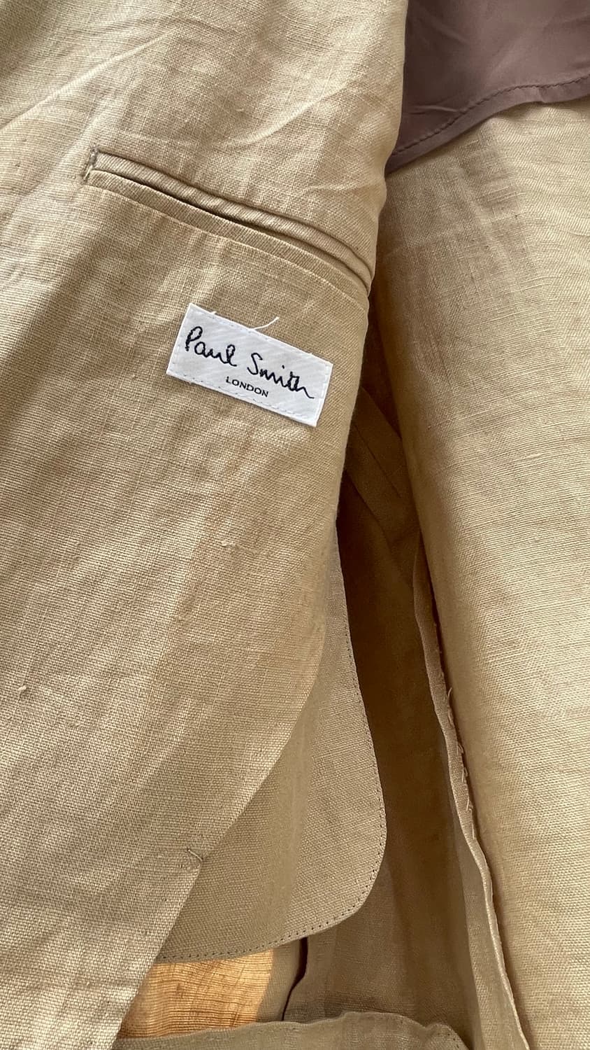 [PAUL SMITH] Linen 2-Button jacket 상품이미지6