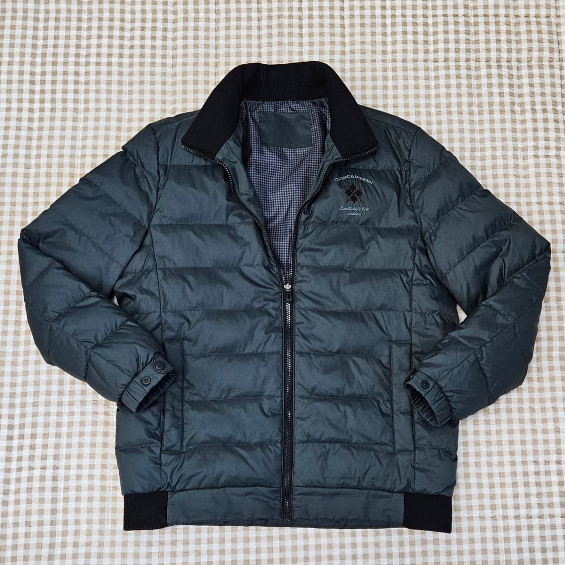 인디안 오리털 경량패딩 자켓 남자100 상품이미지1