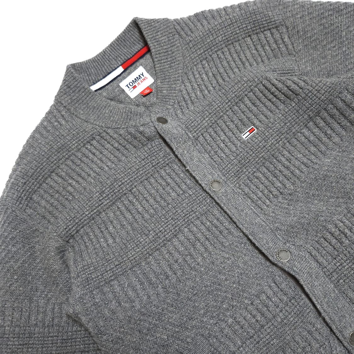 타미 진스 울 니트 가디건 그레이 상품이미지5
