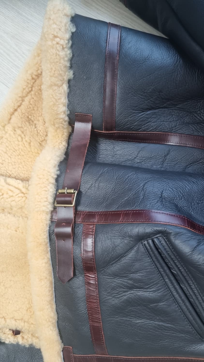 리얼레더 무스탕 상품이미지4