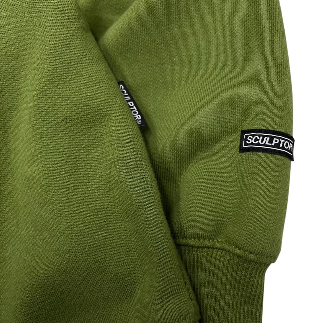 스컬프터 캐릭터 프린팅 딥올리브 맨투맨 M 상품이미지5