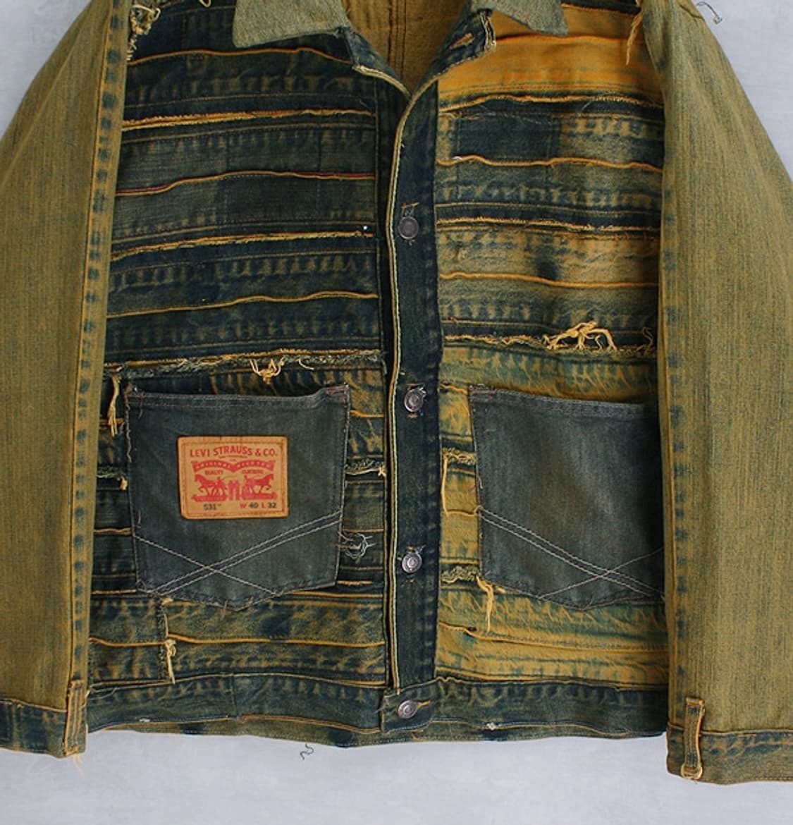 remake denim coverall jacket _ S4094 상품이미지3