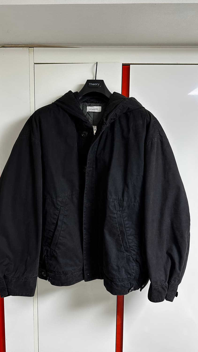 르메르 22FW 후드 블루종 블랙 상품이미지2