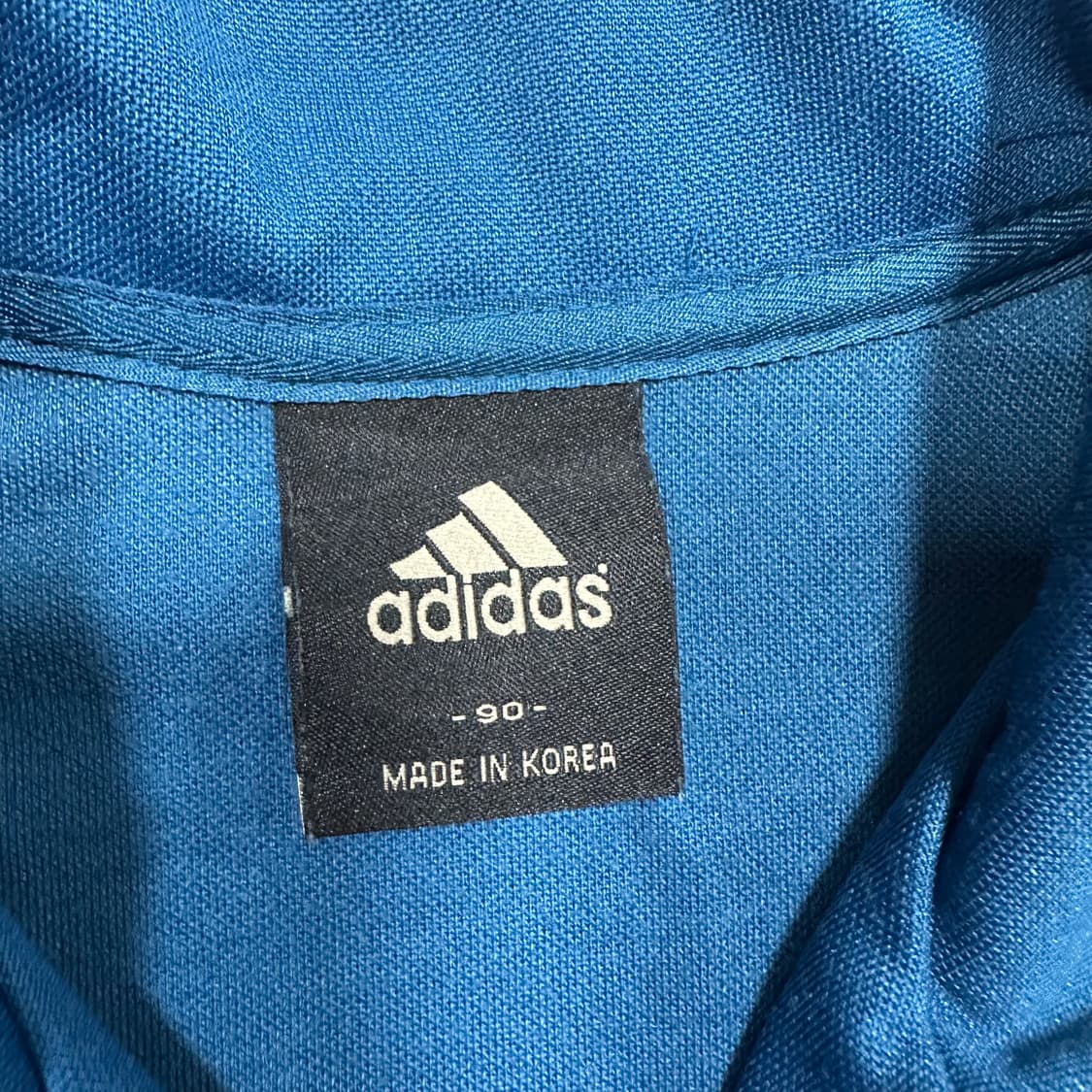 ✨ (바배) 아디다스 청록 삼선 트랙탑 져지  상품이미지3